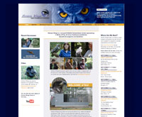 Horizon Wings Raptor Rehabilitation and Education website